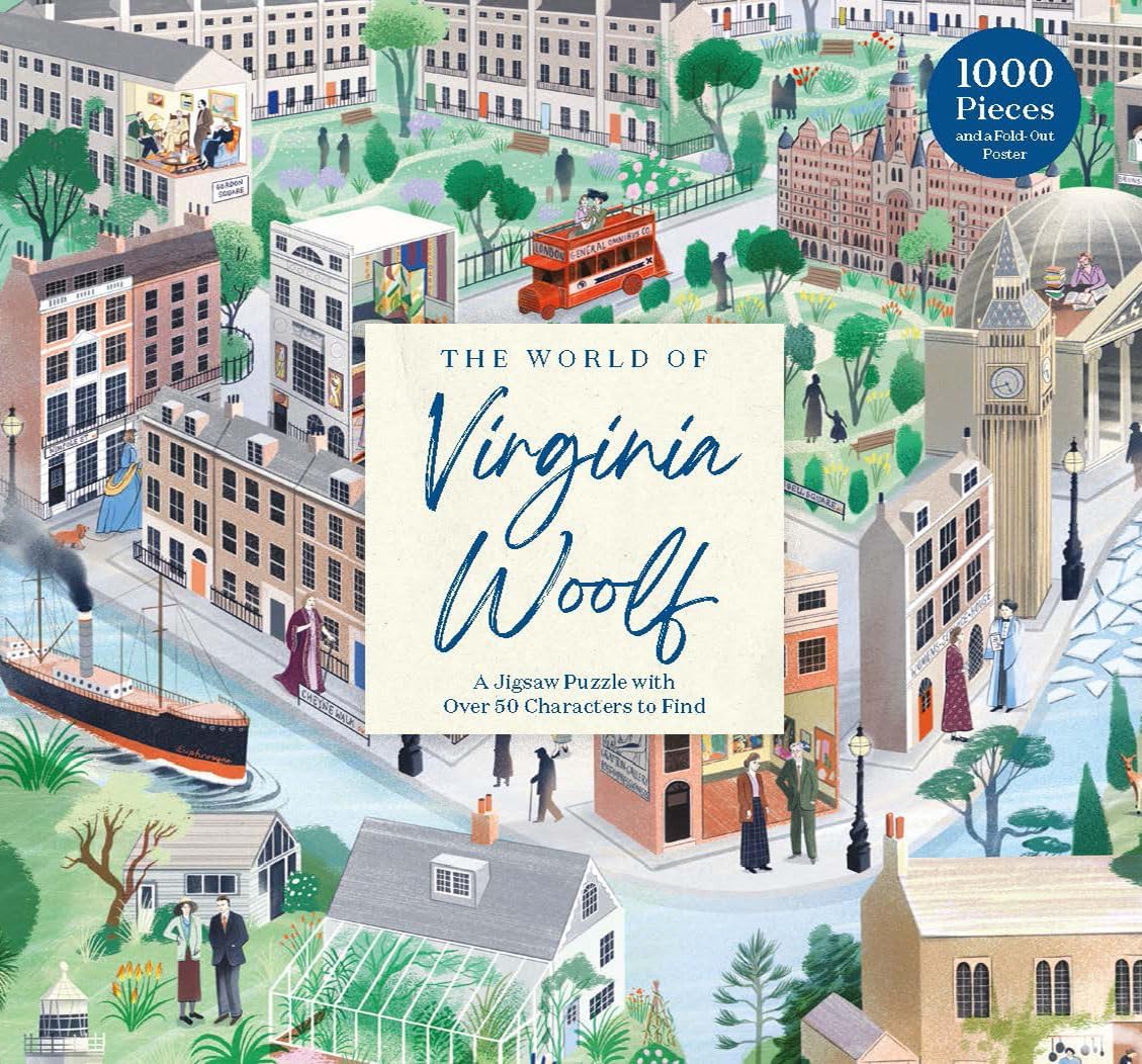The World of Virginia Woolf: 1000 Piece Jigsaw Puzzle