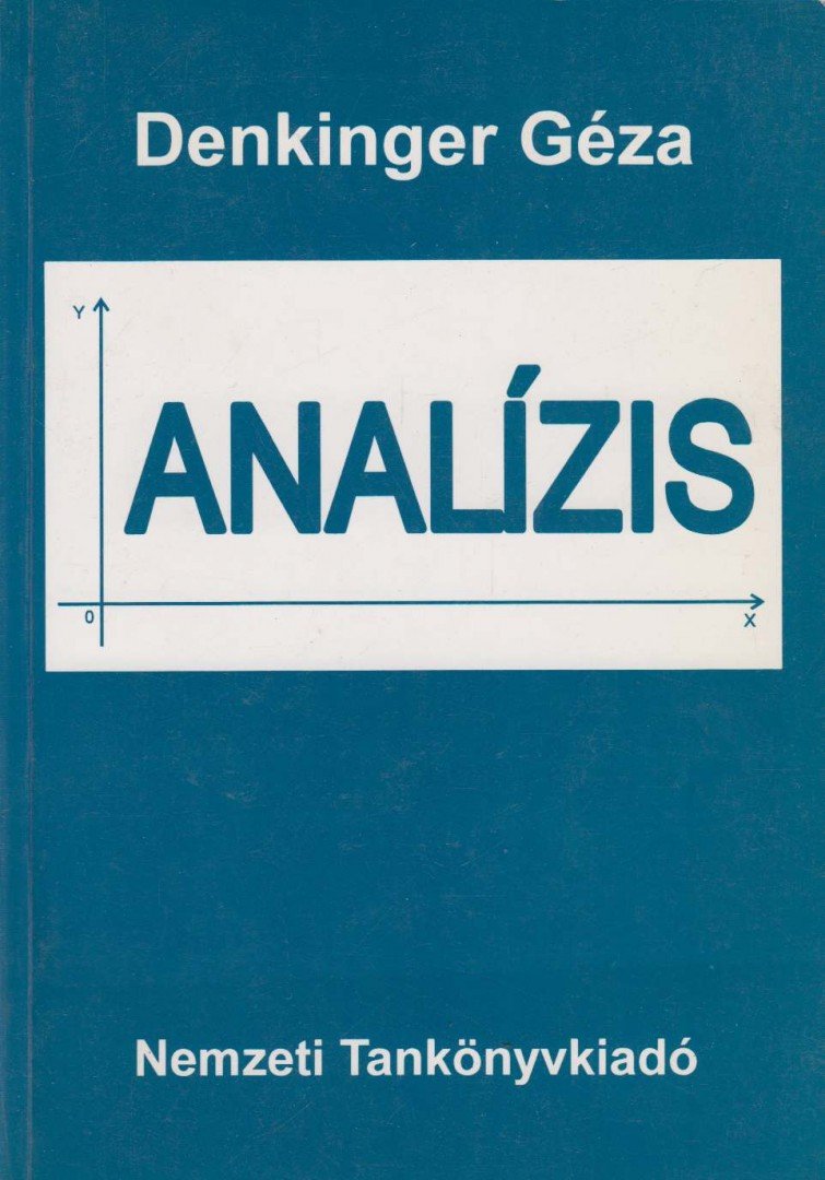 Denkinger Géza - Analízis [antikvár]