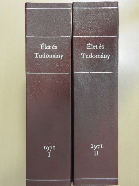 Csató István - Élet és Tudomány 1971. január-december I-II. [antikvár]
