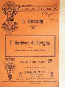 Cesare Sterbini - Il Barbiere di Siviglia [antikvár]