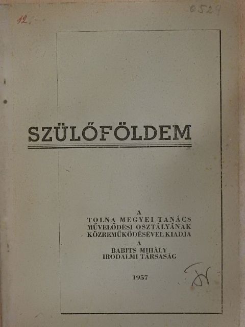 Bárd Flórián - Szülőföldem [antikvár]