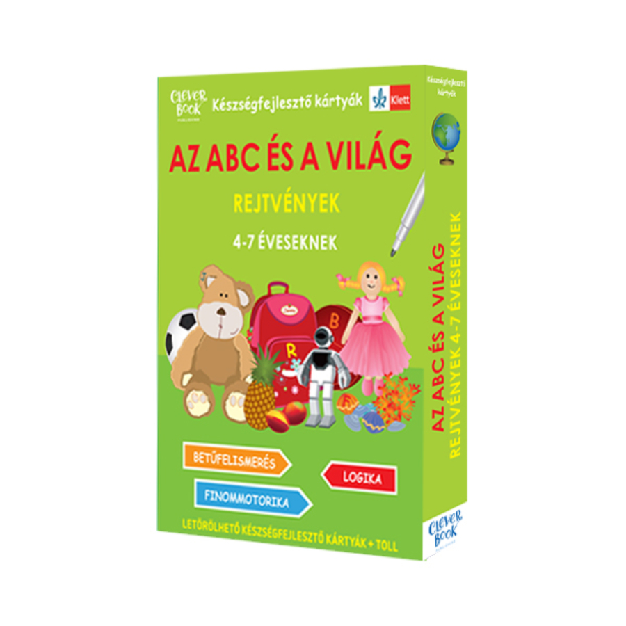 Az ABC és a világ - Rejtvények 4-7 éveseknek [szépséghibás]