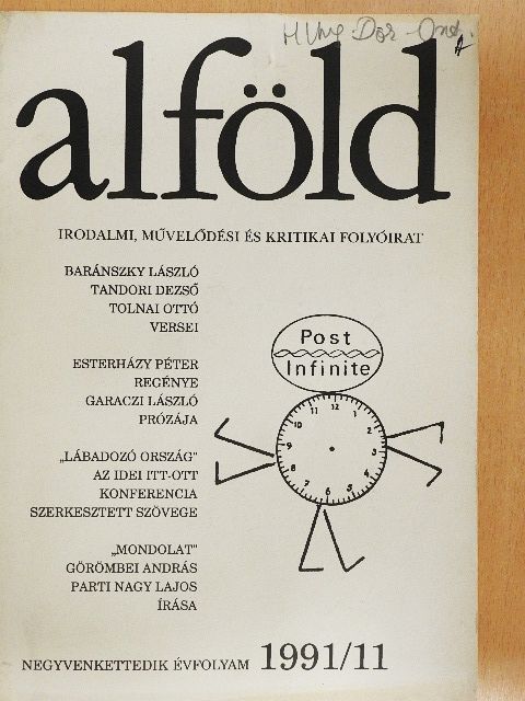 Aczél Ákos - Alföld 1991. november [antikvár]