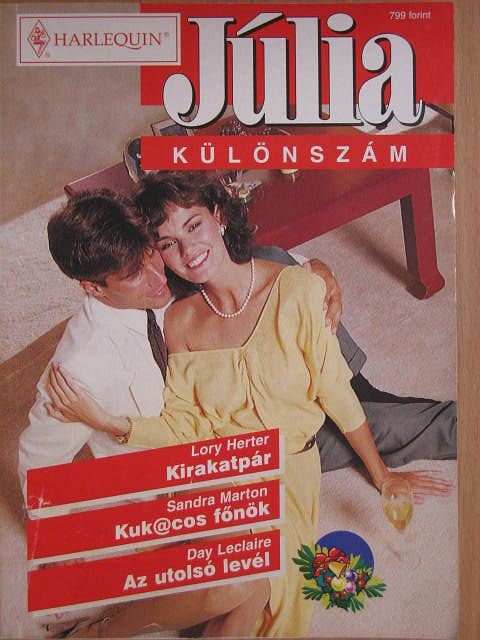 Day Leclaire - Kirakatpár/Kuk@cos főnök/Az utolsó levél [antikvár]