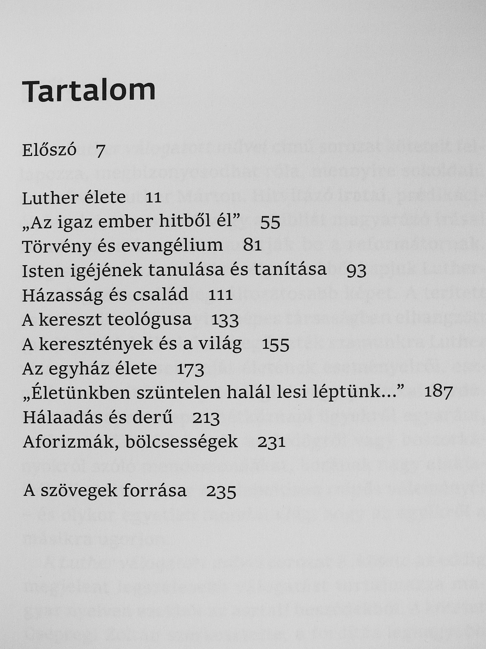 Luther - Luther megmondja [antikvár]