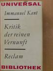 Immanuel Kant - Kritik der Reinen Vernunft (gótbetűs) [antikvár]