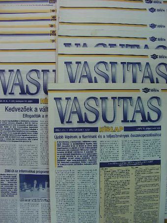 Vasutas Hírlap 1998. január-december [antikvár]