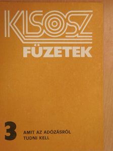 Amit az adózásról tudni kell [antikvár]