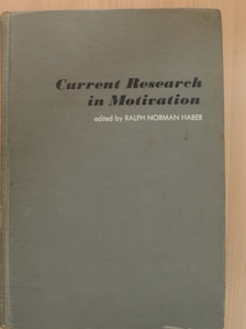 Herbert Levitt - Current Research in Motivation [antikvár]