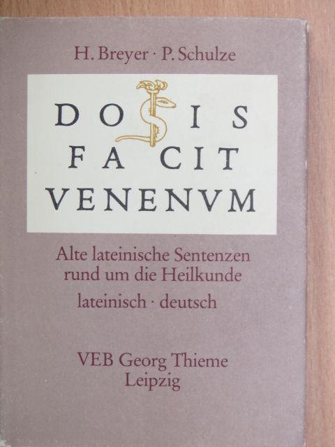 Dr. Harald Breyer - Dosis facit venenum [antikvár]