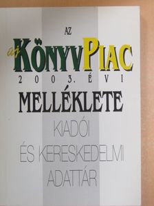 Az új Könyvpiac 2003. évi melléklete - CD-vel [antikvár]