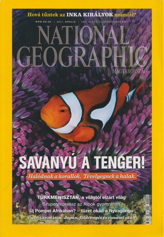 SCHLOSSER TAMÁS - National Geographic Magyarország 2011. április [antikvár]
