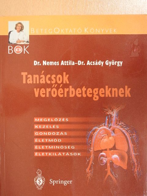 Dr. Acsády György - Tanácsok verőérbetegeknek [antikvár]