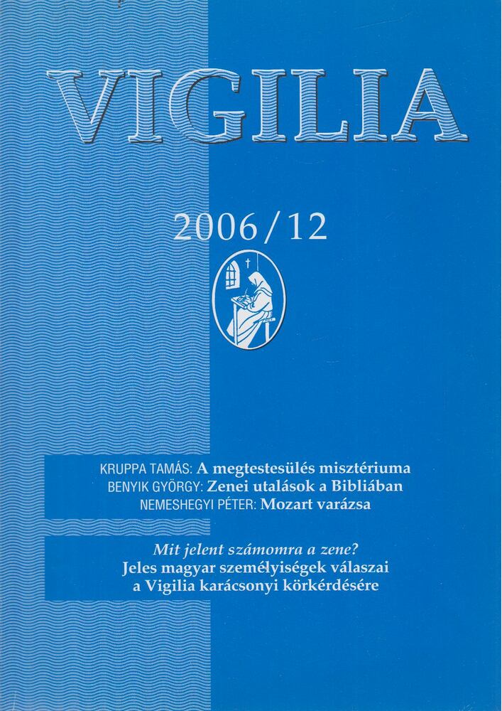 Lukács László - Vigilia 2006/12. [antikvár]