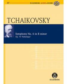 CSAJKOVSZKIJ / TCHAIKOVSKY - SYMPHONY NO.6 IN B MINOR OP.74 `PATHÉTIQUE` POCKET SCORE (KOHLHASE) + CD