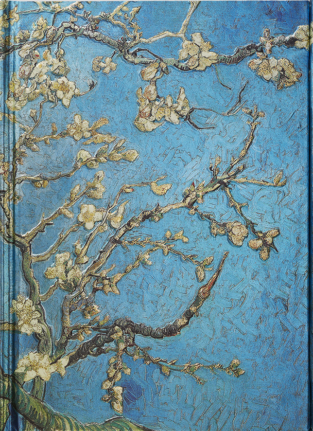 Flame Tree A5 notesz V.v.Gogh, Almond Blossom