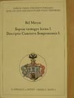 Bél Mátyás - Sopron vármegye leírása I. [antikvár]