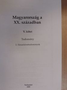 Barta Róbert - Magyarország a XX. században V. [antikvár]