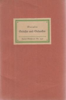 Novalis - Gedichte und Gedanken [antikvár]