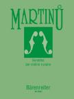 MARTINU.BOHUSLAV - SONATINA PER VIOLINO E PIANO (VICTOR NOPP)