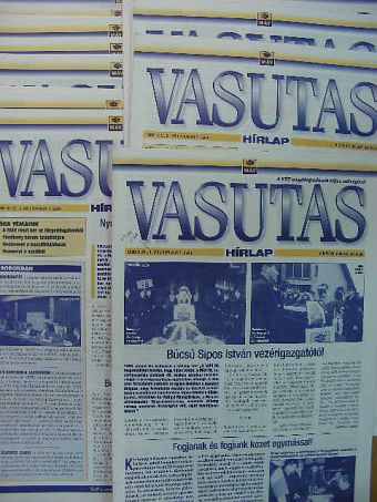 Vasutas Hírlap 1999. január-december [antikvár]