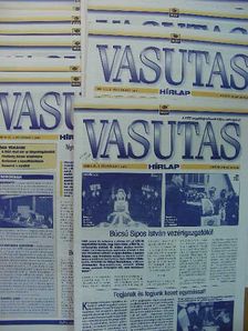 Vasutas Hírlap 1999. január-december [antikvár]