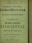 Csemez József - Német-magyar és magyar-német zseb-szótár I. [antikvár]