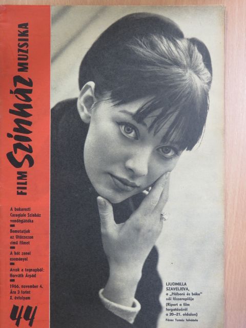 Barabás Tamás - Film-Színház-Muzsika 1966. november 4. [antikvár]