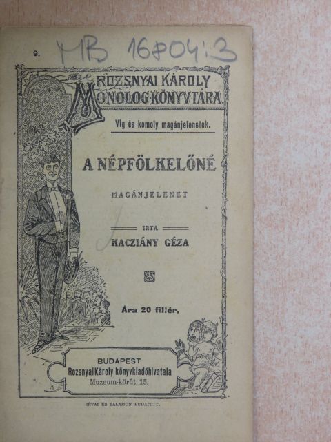 Kacziány Géza - A népfölkelőné [antikvár]