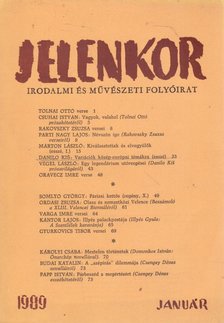 Csordás Gábor - Jelenkor 1989. január [antikvár]