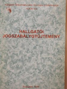 Hallgatói jogszabálygyűjtemény [antikvár]