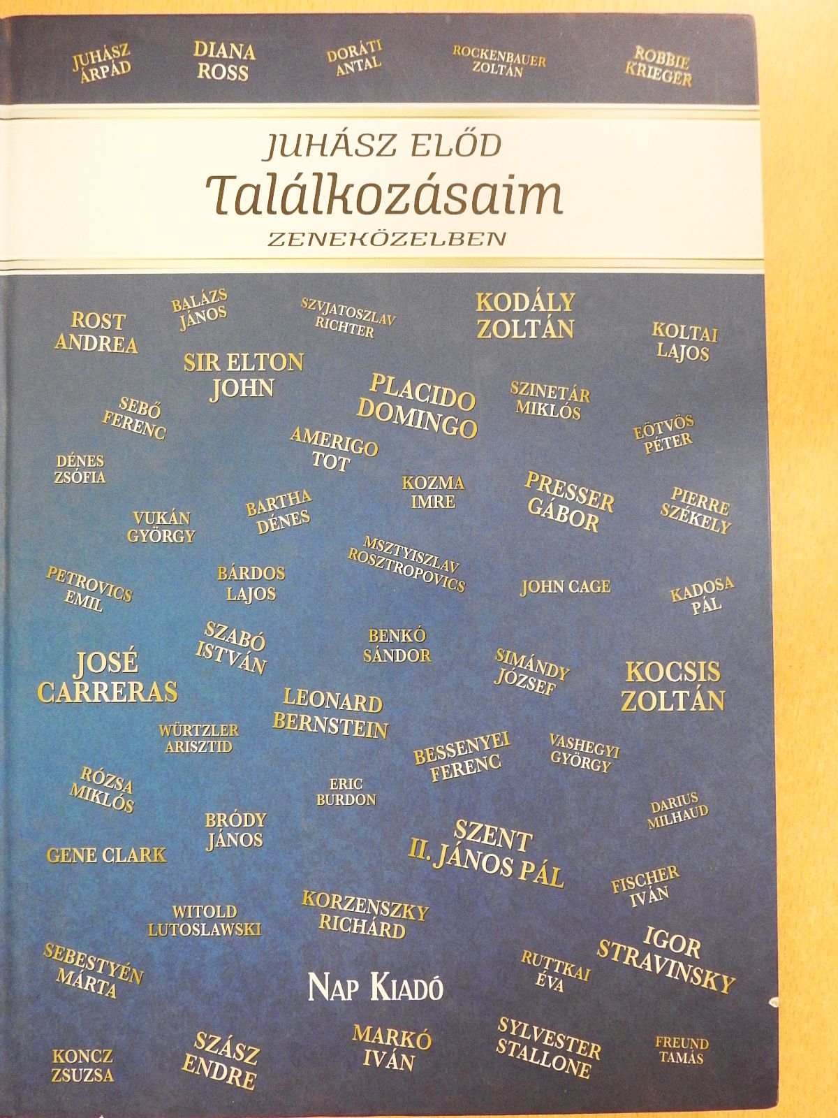 Juhász Előd - Találkozásaim - zeneközelben (dedikált példány) [antikvár]