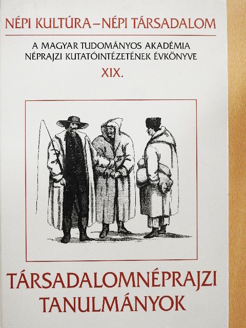 Hoffman Tamás - Társadalomnéprajzi tanulmányok [antikvár]