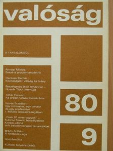 Almási Miklós - Valóság 1980. szeptember [antikvár]