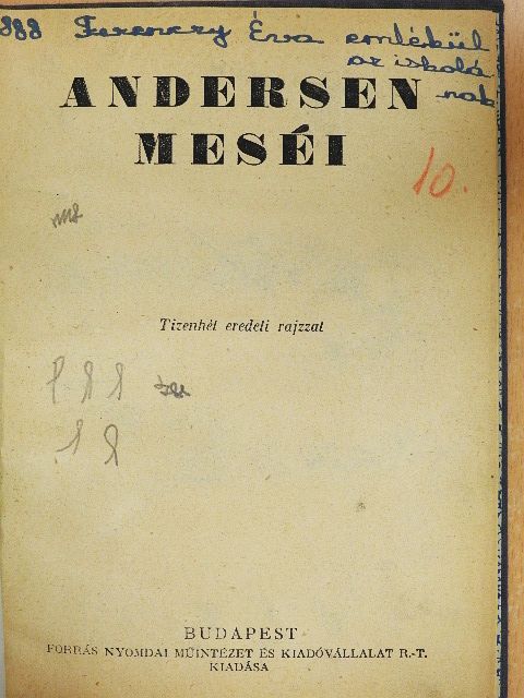 Andersen - Andersen meséi [antikvár]