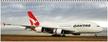 MC922 - A380 QUANTAS DEEP 3D VONALZÓ