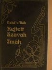 Rejtett szavak, imák [antikvár]
