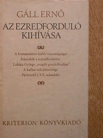 Gáll Ernő - Az ezredforduló kihívása [antikvár]