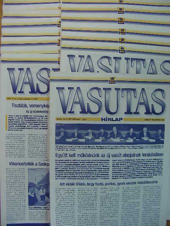 Vasutas Hírlap 2000. január-december [antikvár]