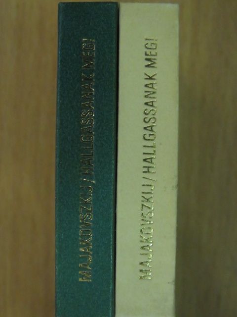 V. V. Majakovszkij - Hallgassanak meg! (minikönyv) (számozott)/Hallgassanak meg! (minikönyv) (számozott) [antikvár]