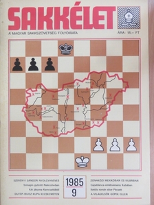 Sakkélet 1985. szeptember [antikvár]