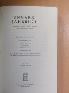 Kozári Monika - Ungarn-Jahrbuch 25. [antikvár]