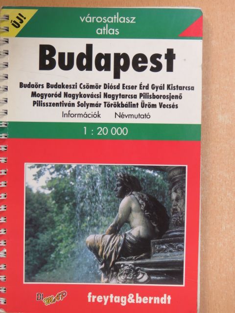 Budapest városatlasz [antikvár]