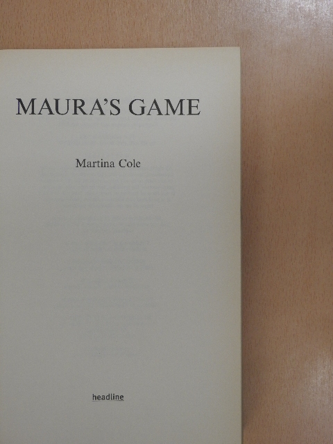 Martina Cole - Maura's Game [antikvár]