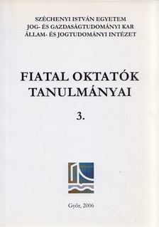 EGRESI KATALIN - Fiatal oktatók tanulmányai 3. [antikvár]