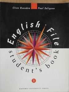 Clive Oxenden - English File 1. - Student's book [antikvár]