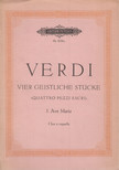 Giuseppe Verdi, Kurt Soldan - Vier geistliche Stücke [antikvár]