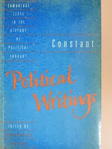 Benjamin Constant - Political Writings [antikvár]