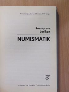 Gerhard Gierow - Transpress Lexikon Numismatik [antikvár]