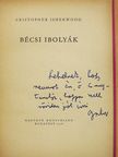 Christopher Isherwood - Bécsi ibolyák (dedikált példány) [antikvár]